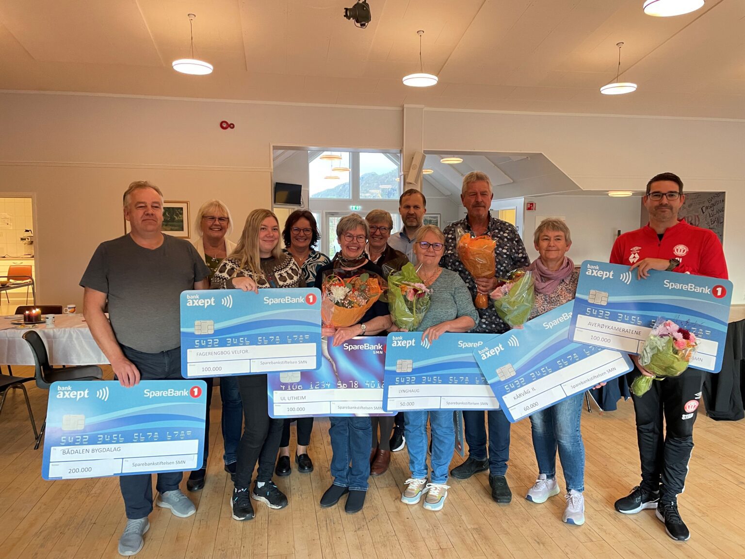 7 lag deler på 710.000 kroner på Averøy