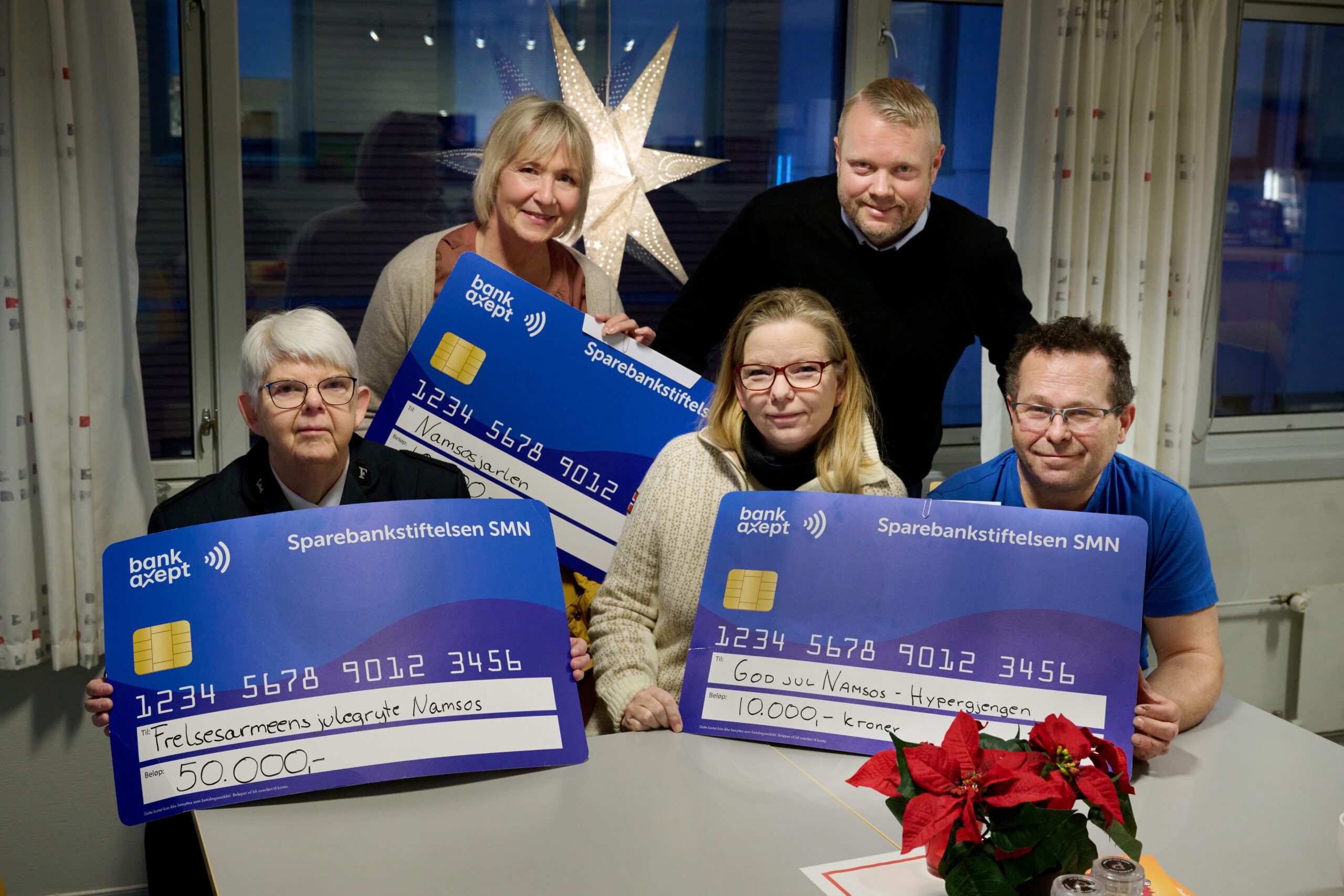 Støtte til frivillige organisasjoner i Namsos ifm juleaktiviteter