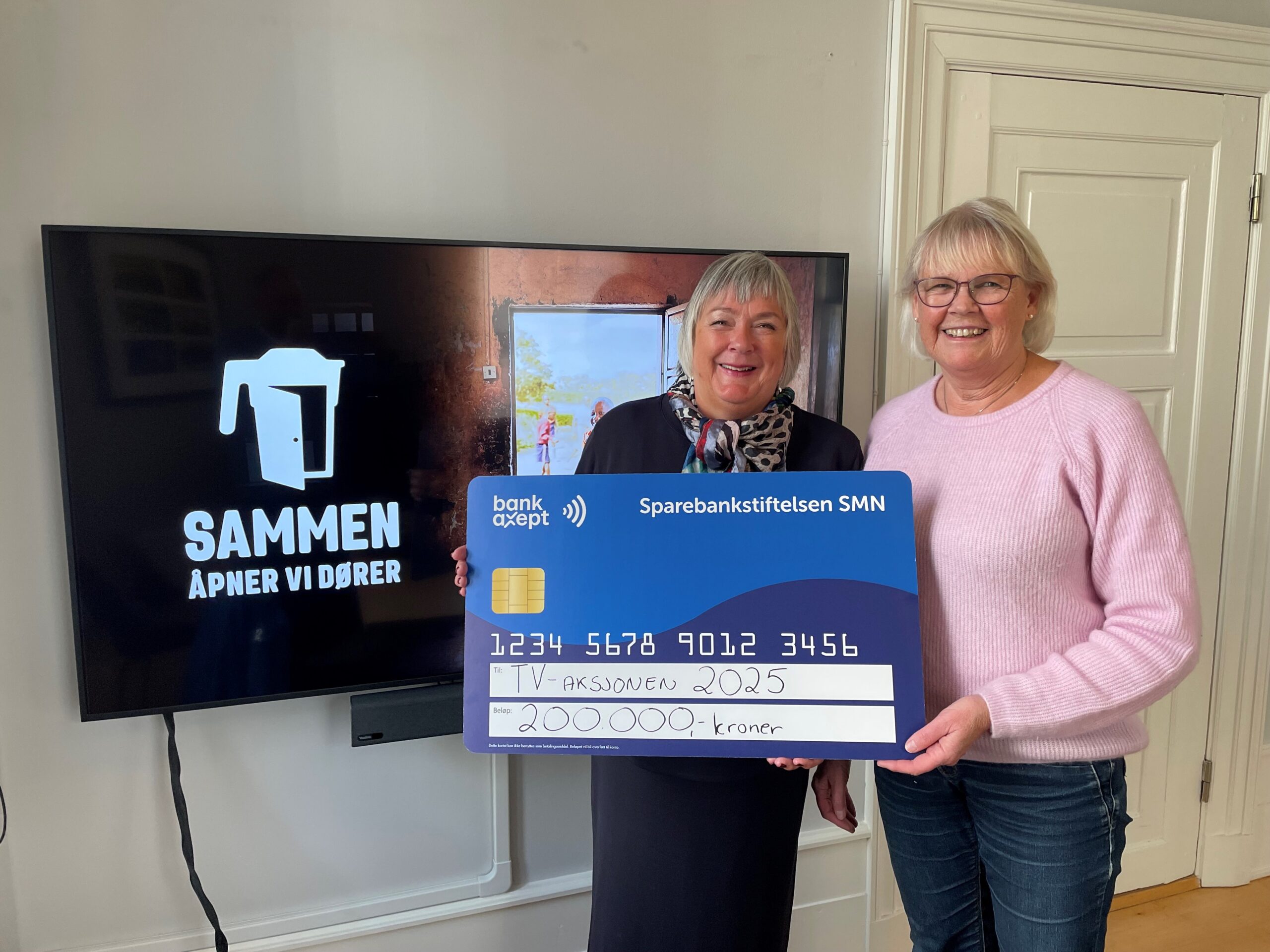 Featured image for TV-aksjonen 2025 får 200.000 kroner