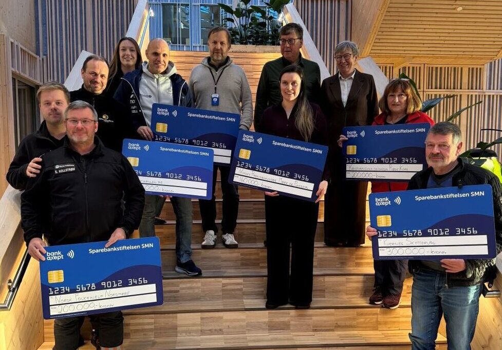 1.430.000 kroner til rehabilitering av idrettsanlegg, paraidrett og det organiserte redningsarbeidet i Kristiansund