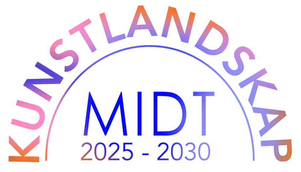 Kunstlandskap MIDT logo